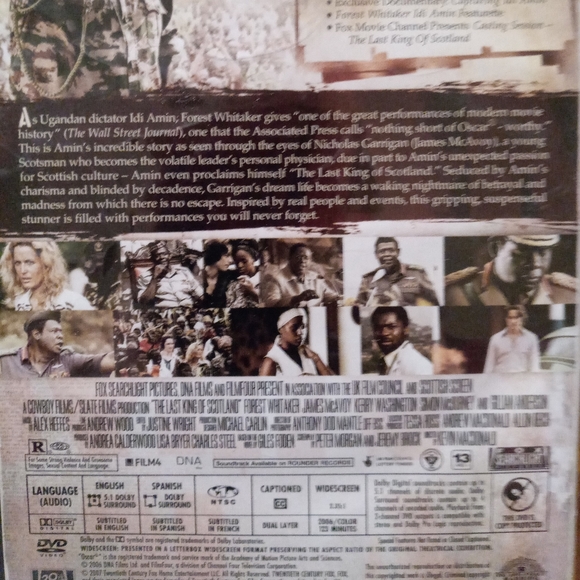 DVD - The Last King of Scotland - Picture 2 of 4